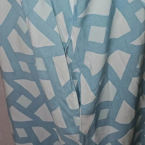 N Natori Soho Geo Blue Night Dress SZ L - Picture 8 of 12